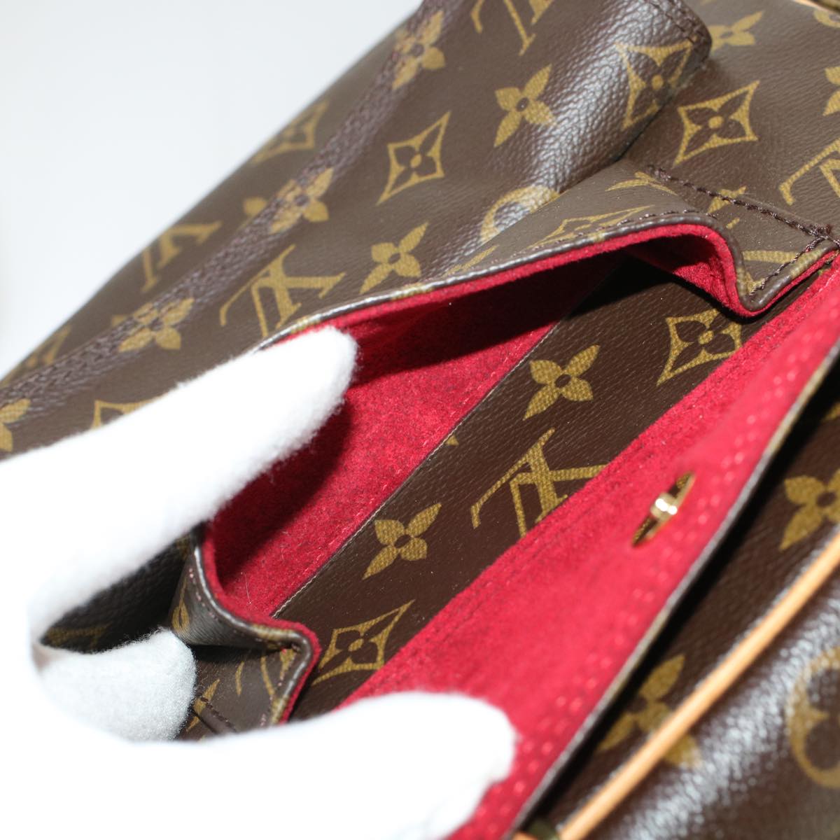 LOUIS VUITTON Monogram Excentri Cite Hand Bag M51161 LV Auth 41505