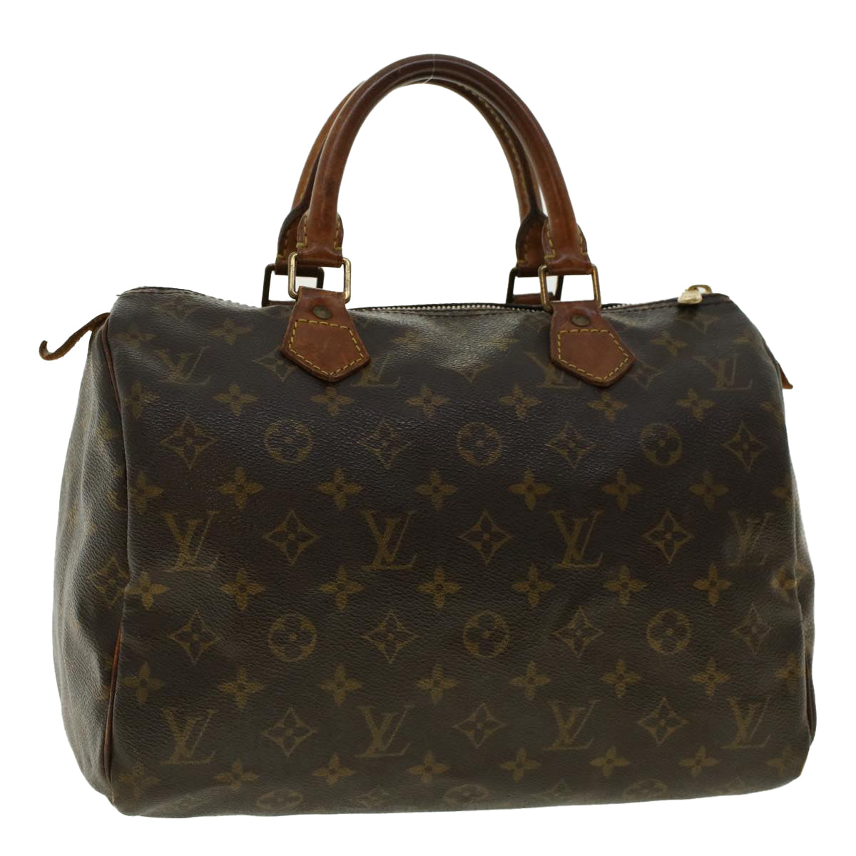 LOUIS VUITTON Monogram Speedy 30 Hand Bag M41526 LV Auth 41571