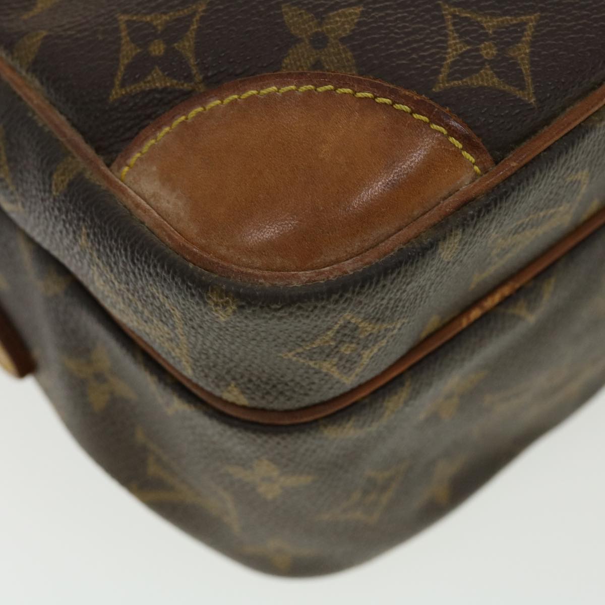 LOUIS VUITTON Monogram Nile Shoulder Bag M45244 LV Auth 41572