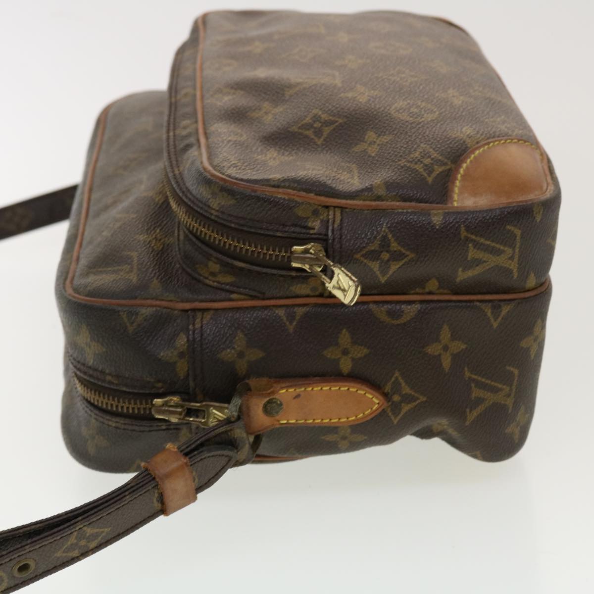 LOUIS VUITTON Monogram Nile Shoulder Bag M45244 LV Auth 41572