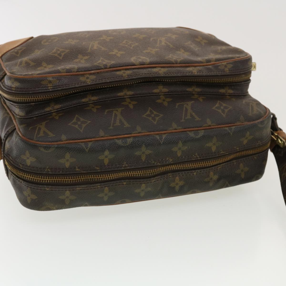 LOUIS VUITTON Monogram Nile Shoulder Bag M45244 LV Auth 41572