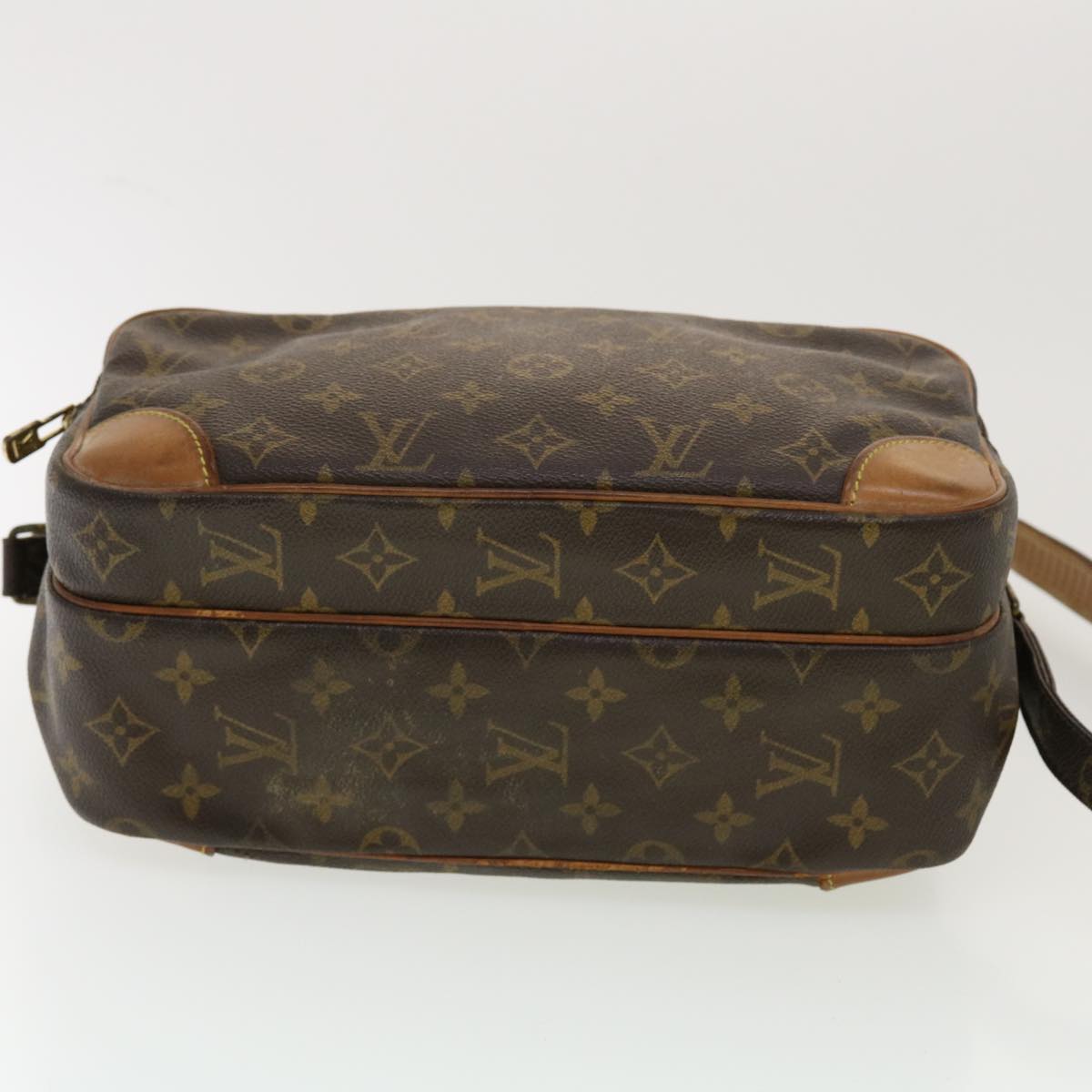 LOUIS VUITTON Monogram Nile Shoulder Bag M45244 LV Auth 41572