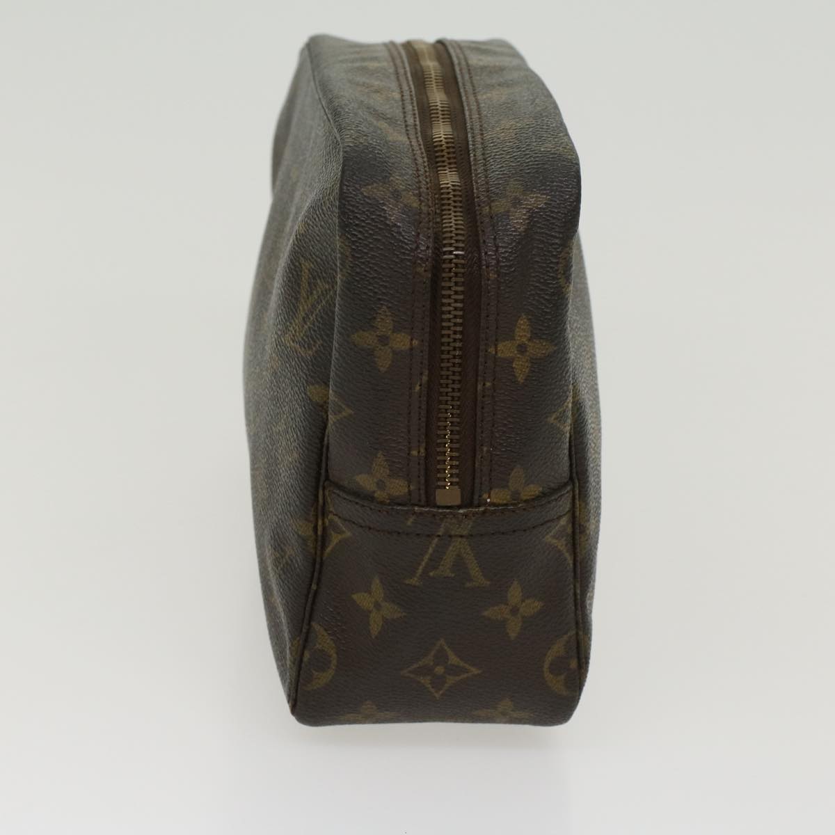 LOUIS VUITTON Monogram Trousse Toilette 28 Clutch Bag M47522 LV Auth 41575