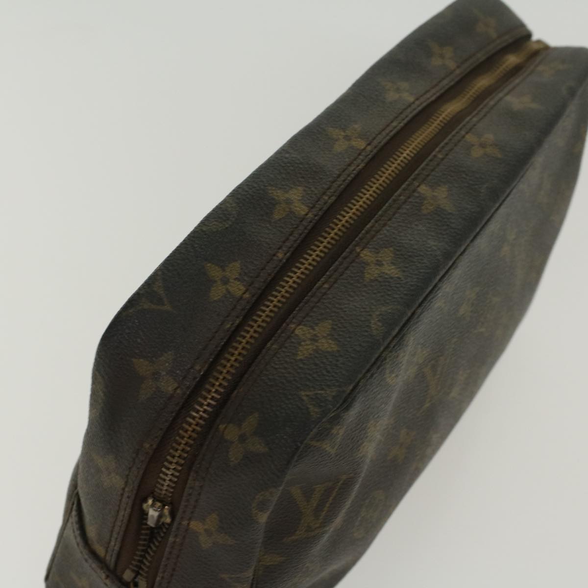 LOUIS VUITTON Monogram Trousse Toilette 28 Clutch Bag M47522 LV Auth 41575