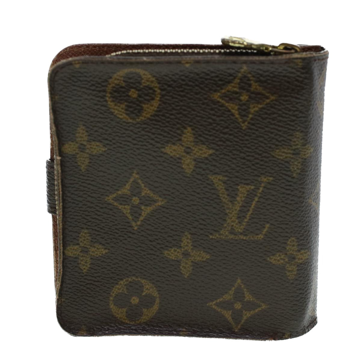 LOUIS VUITTON Monogram Compact Zip Wallet M61667 LV Auth 41577 - 0