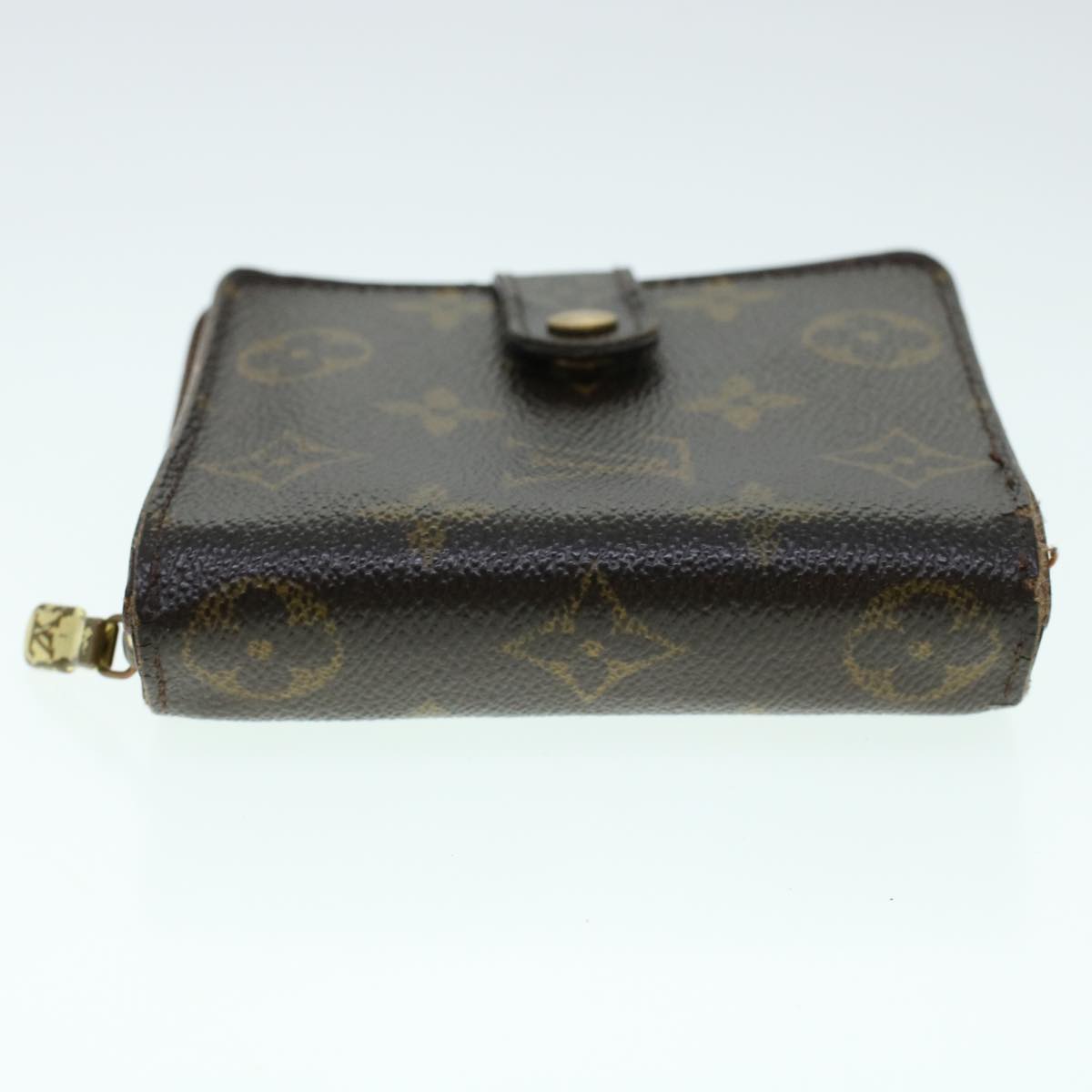 LOUIS VUITTON Monogram Compact Zip Wallet M61667 LV Auth 41577