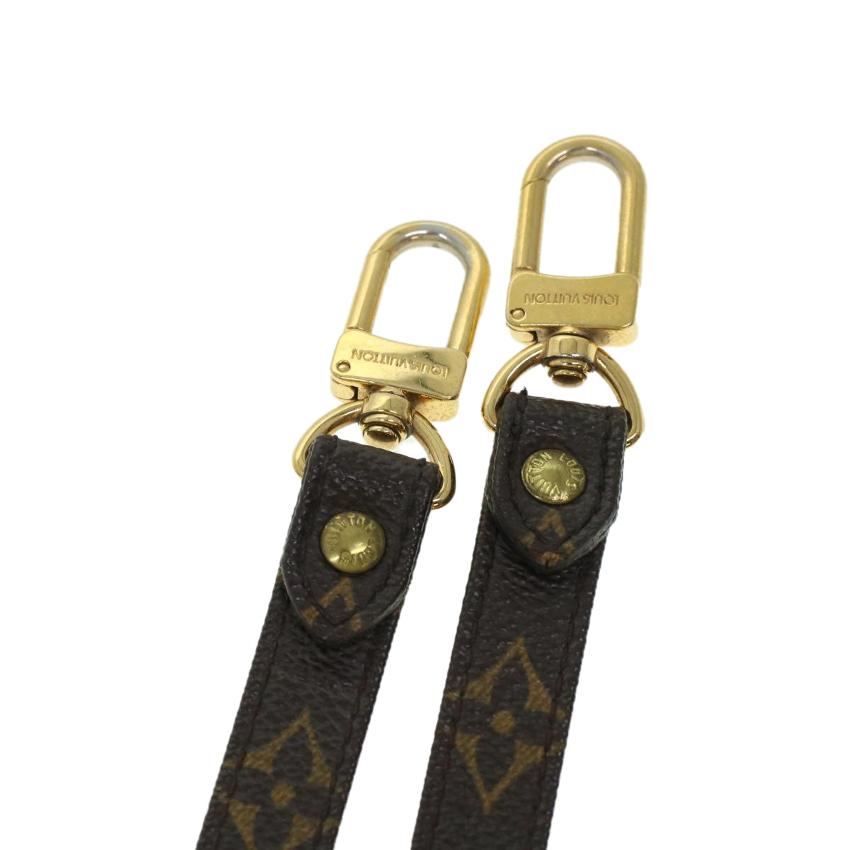 LOUIS VUITTON Monogram Shoulder Strap 44.1"" LV Auth 41581