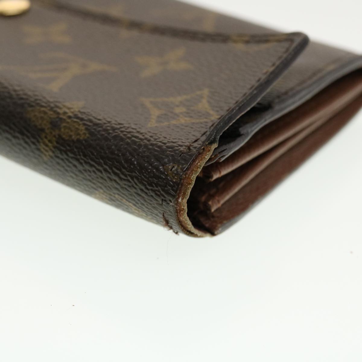 LOUIS VUITTON Monogram Portefeuille Sarah Long Wallet M60531 LV Auth 41608