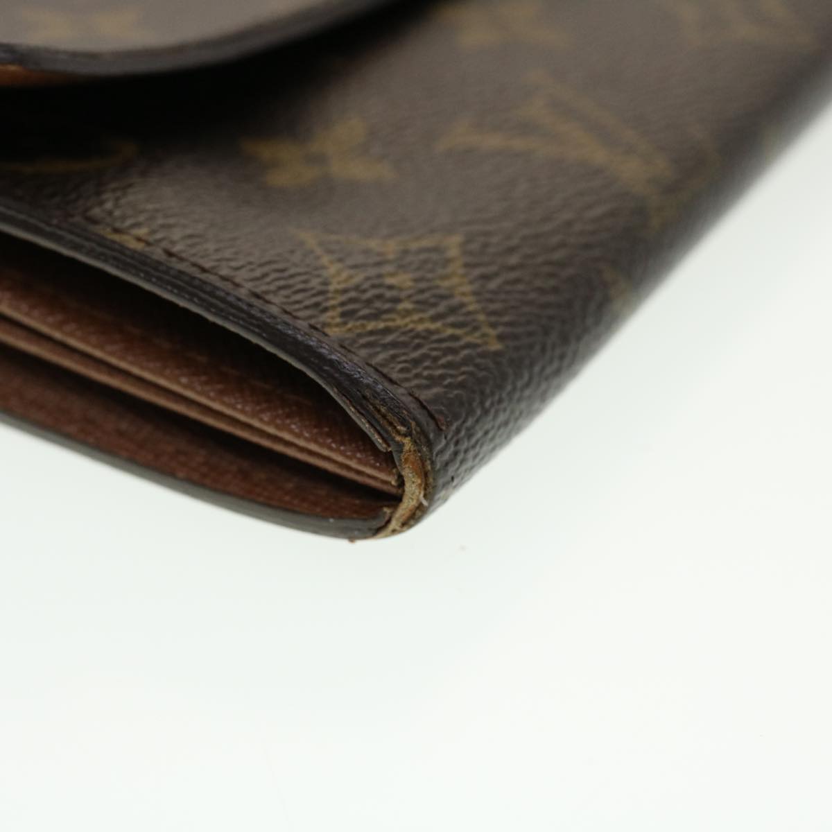 LOUIS VUITTON Monogram Portefeuille Sarah Long Wallet M60531 LV Auth 41608