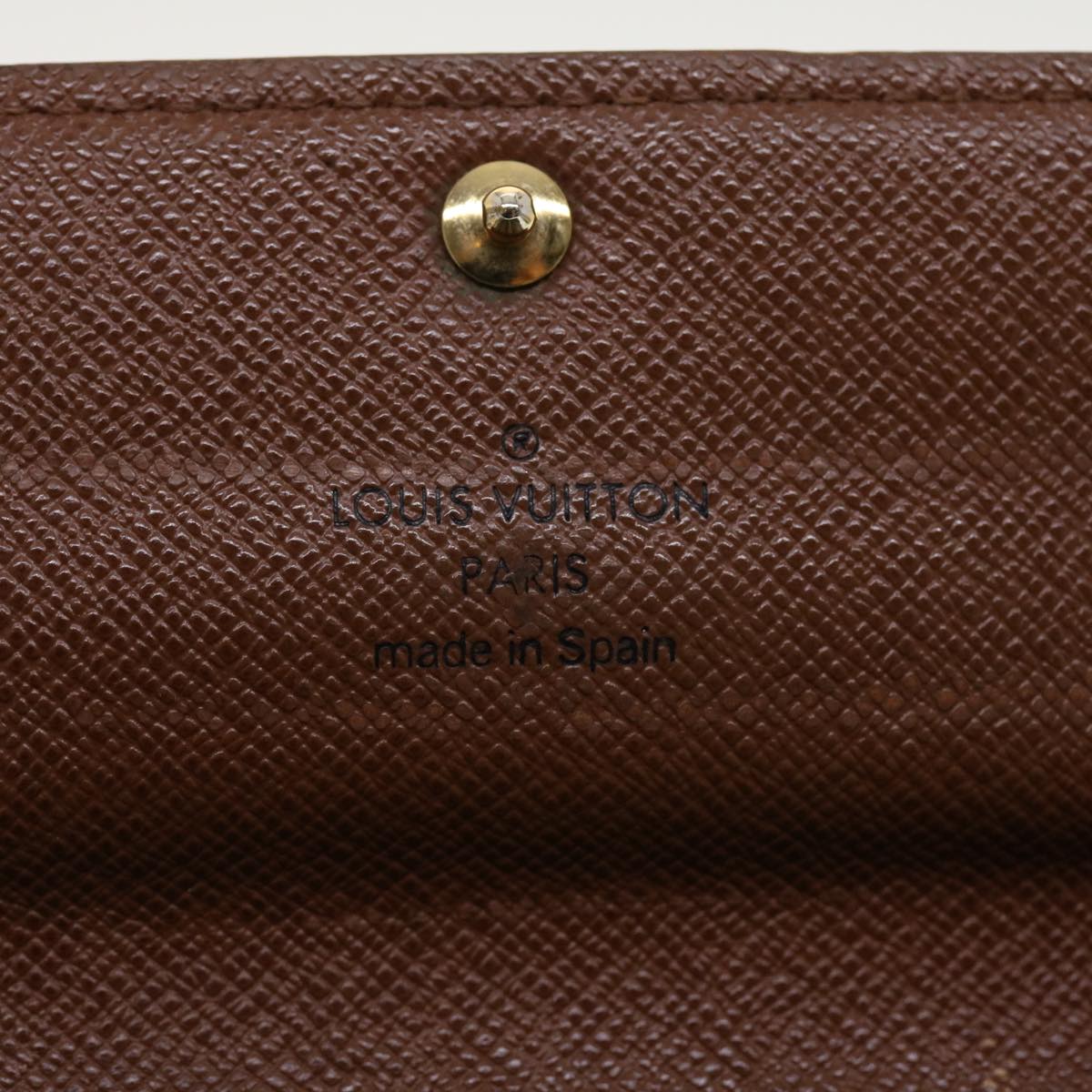 LOUIS VUITTON Monogram Portefeuille Sarah Long Wallet M60531 LV Auth 41608