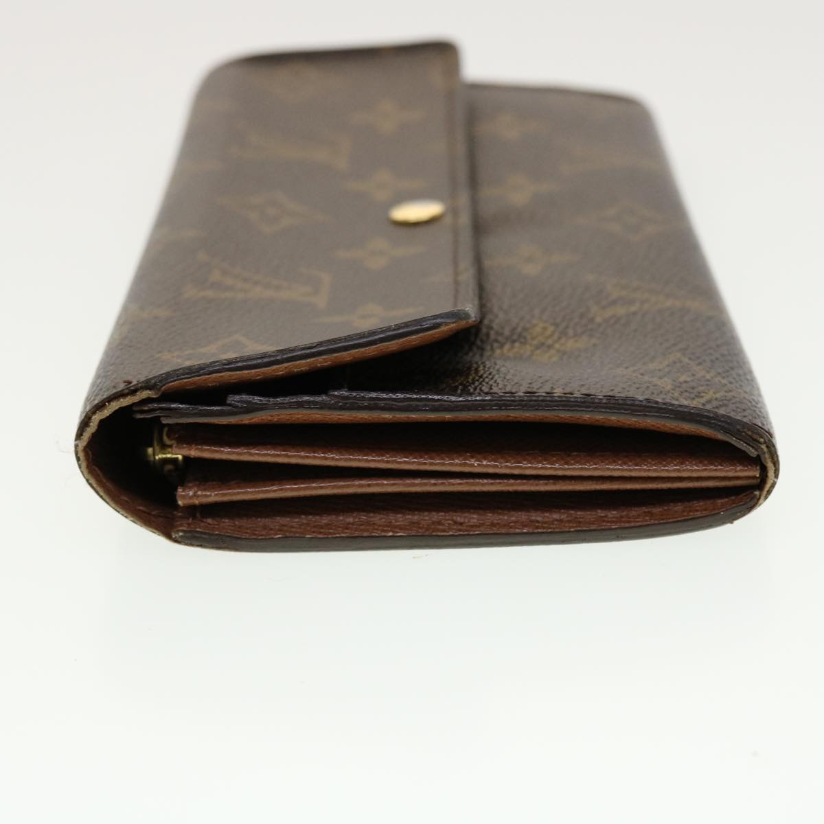 LOUIS VUITTON Monogram Portefeuille Sarah Long Wallet M60531 LV Auth 41608