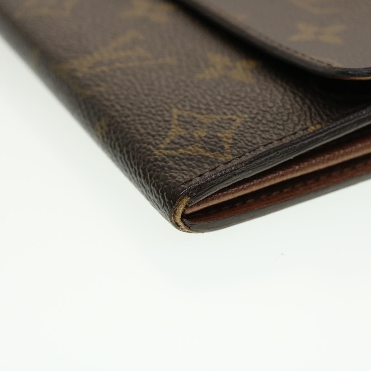 LOUIS VUITTON Monogram Portefeuille Sarah Long Wallet M60531 LV Auth 41608