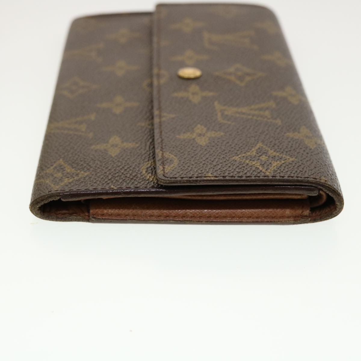 LOUIS VUITTON Monogram Portefeuille International Long Wallet M61217 Auth 41609