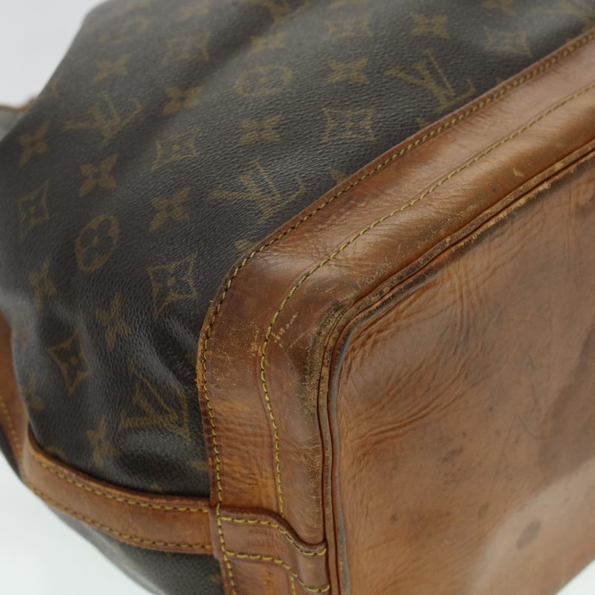 LOUIS VUITTON Monogram Noe Shoulder Bag M42224 LV Auth 41641