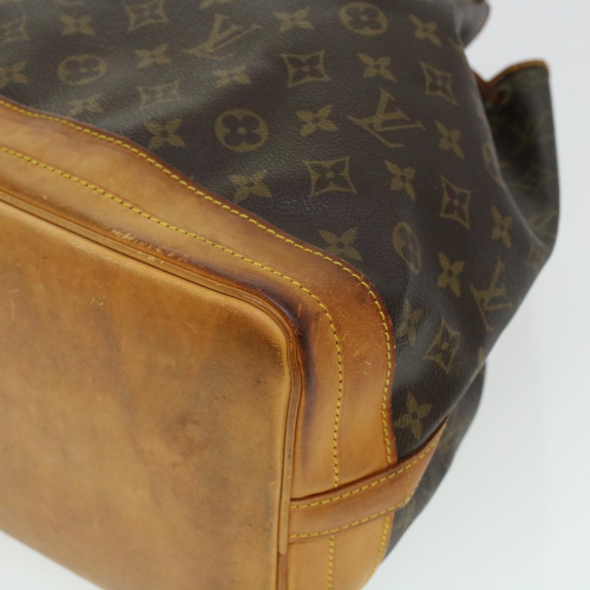 LOUIS VUITTON Monogram Noe Shoulder Bag M42224 LV Auth 41642