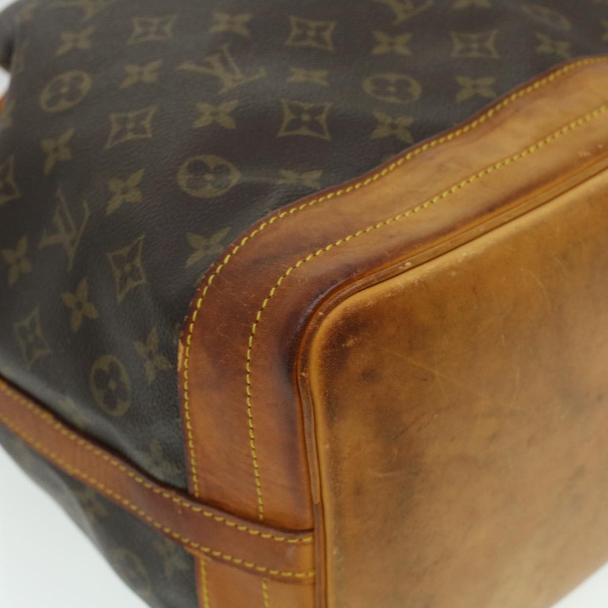 LOUIS VUITTON Monogram Noe Shoulder Bag M42224 LV Auth 41642