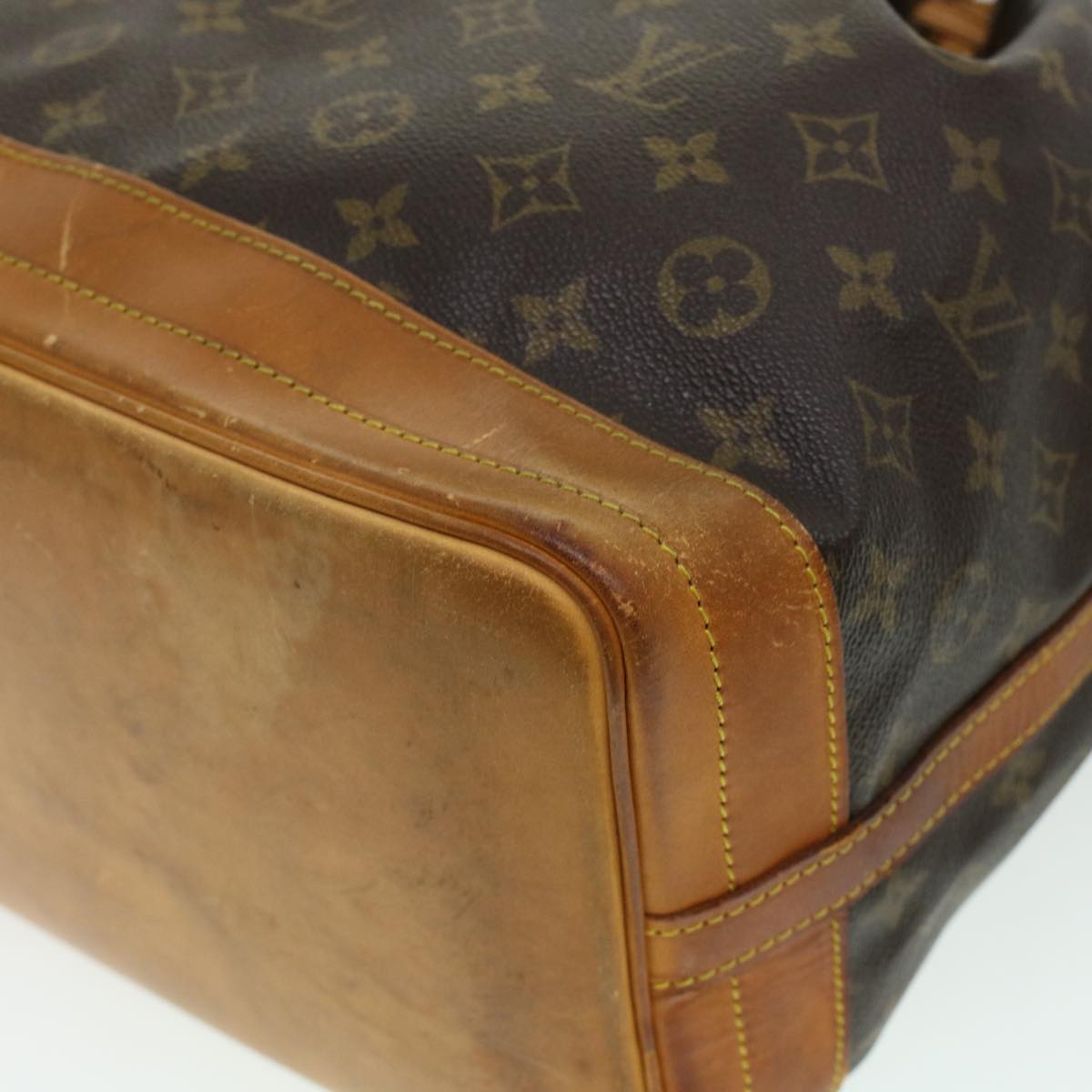 LOUIS VUITTON Monogram Noe Shoulder Bag M42224 LV Auth 41642