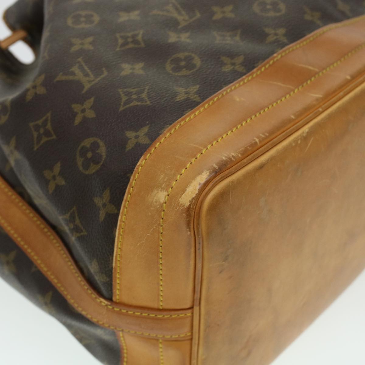 LOUIS VUITTON Monogram Noe Shoulder Bag M42224 LV Auth 41642