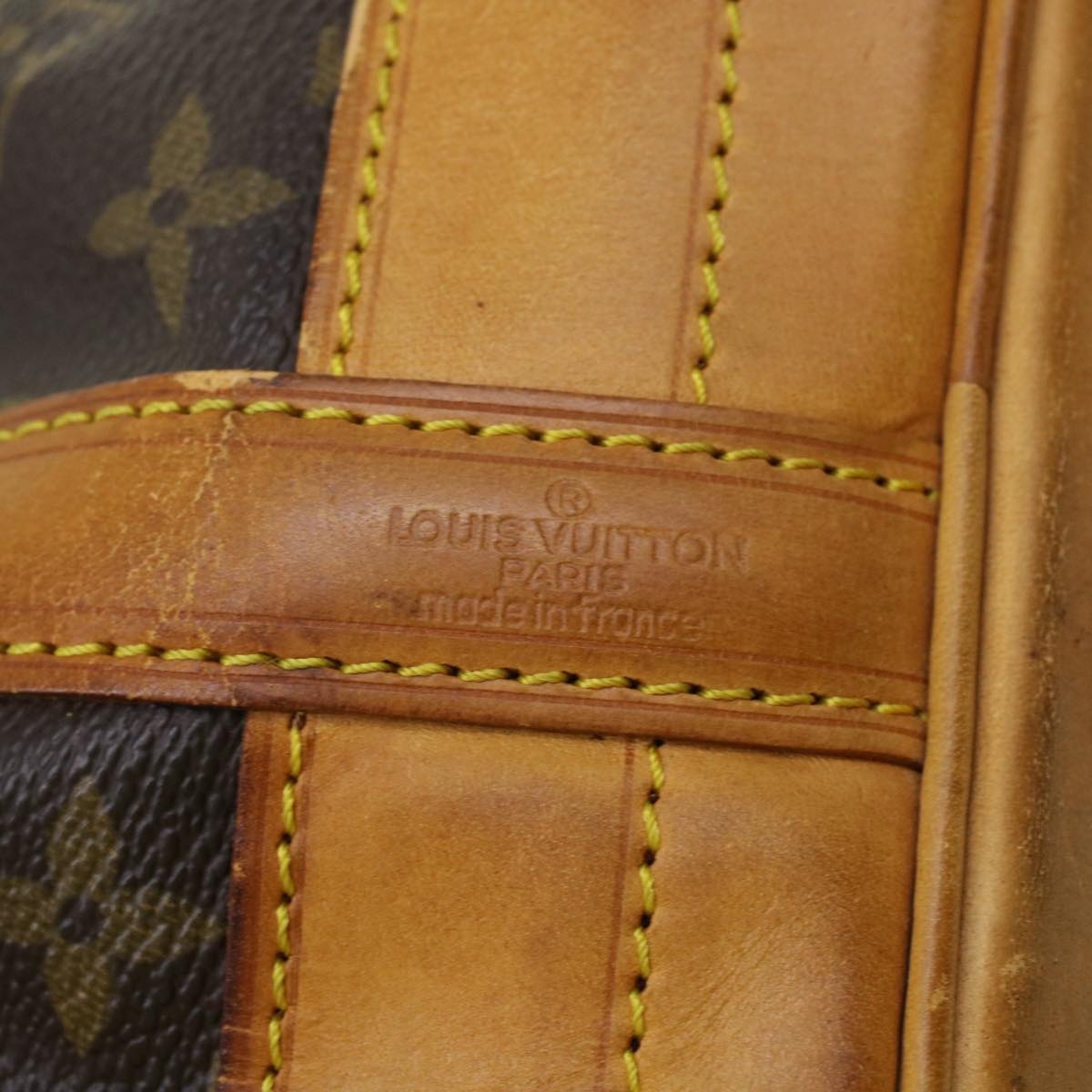 LOUIS VUITTON Monogram Noe Shoulder Bag M42224 LV Auth 41642