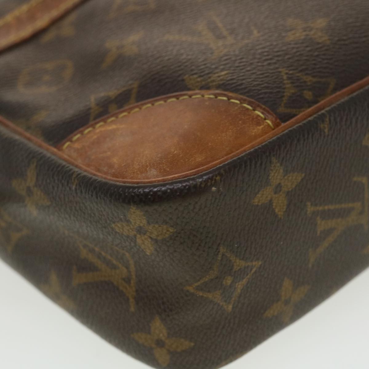 LOUIS VUITTON Monogram Compiegne 28 Clutch Bag M51845 LV Auth 41644