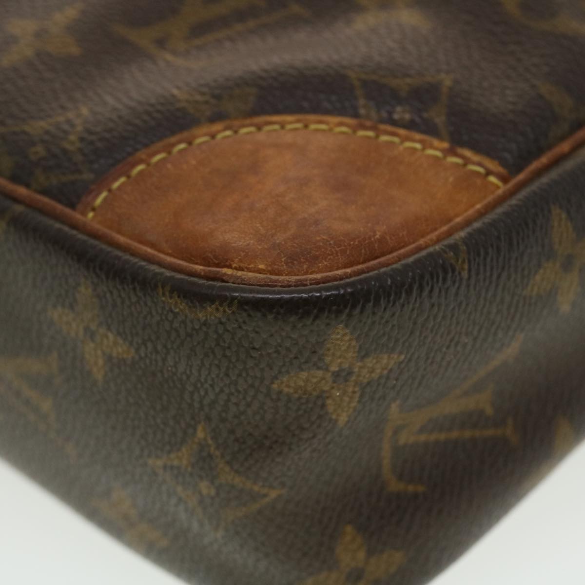 LOUIS VUITTON Monogram Compiegne 28 Clutch Bag M51845 LV Auth 41644