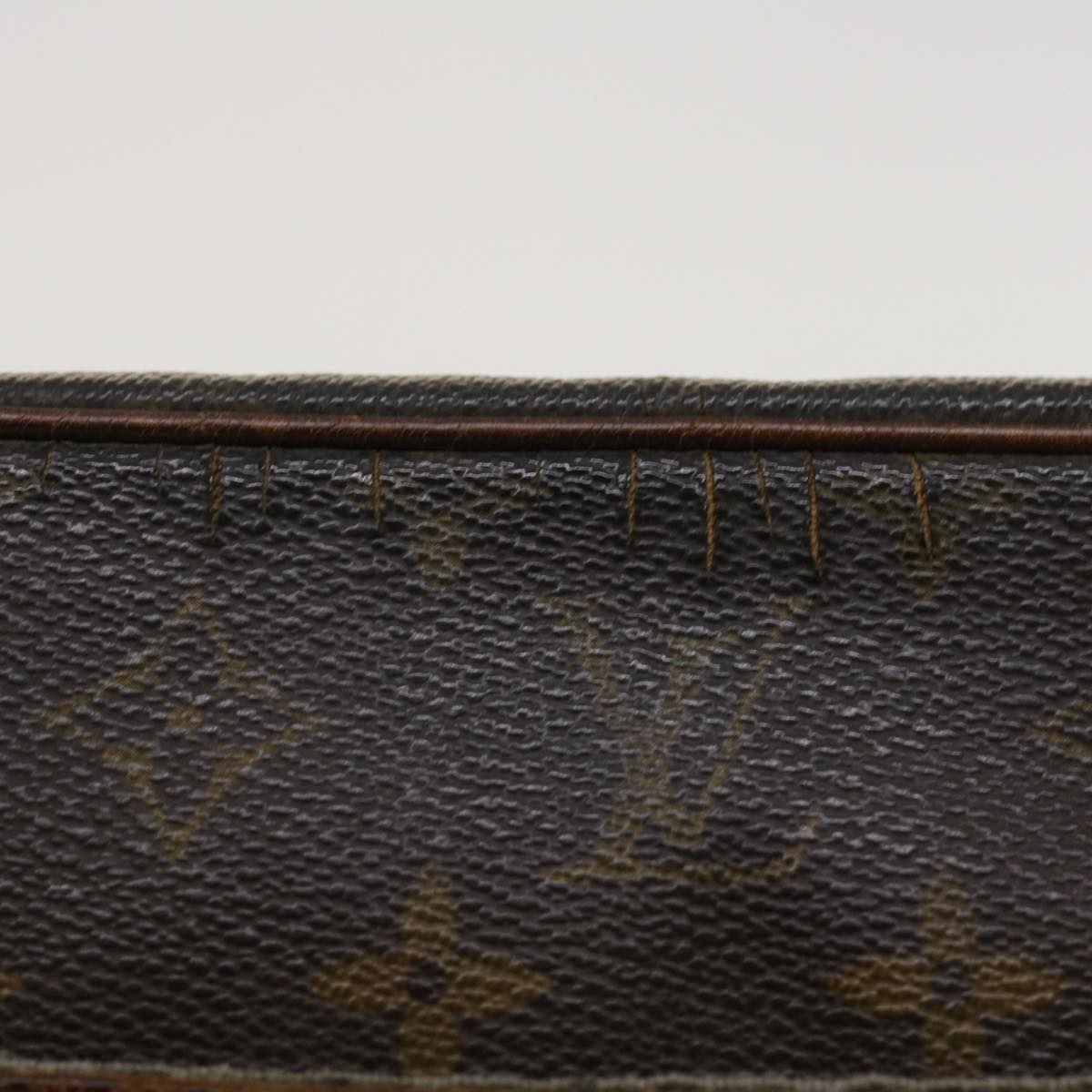 LOUIS VUITTON Monogram Compiegne 28 Clutch Bag M51845 LV Auth 41644