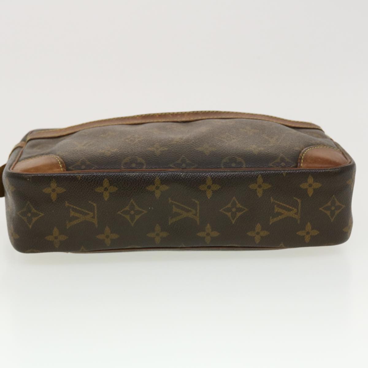 LOUIS VUITTON Monogram Compiegne 28 Clutch Bag M51845 LV Auth 41644