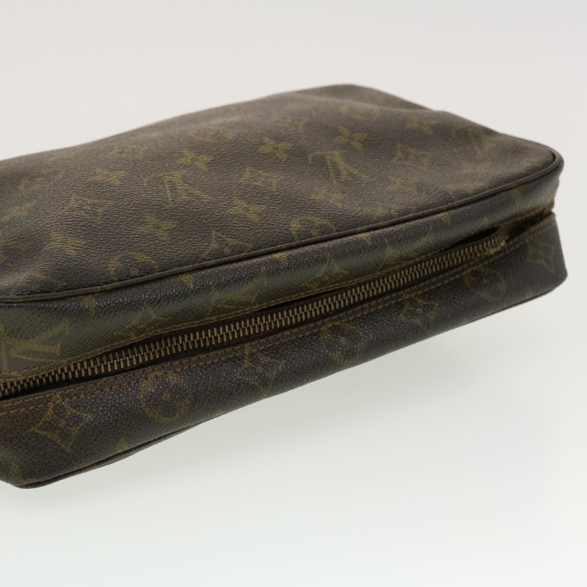 LOUIS VUITTON Monogram Trousse Toilette 28 Clutch Bag M47522 LV Auth 41650