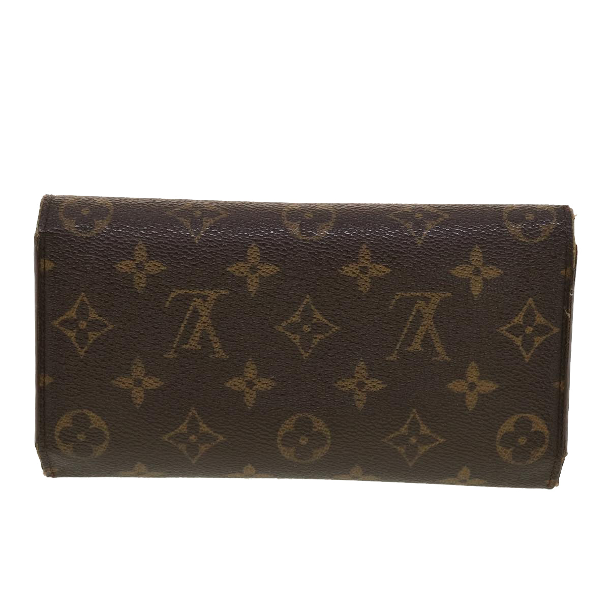 LOUIS VUITTON Monogram Portefeuille International Long Wallet M61217 Auth 41654 - 0