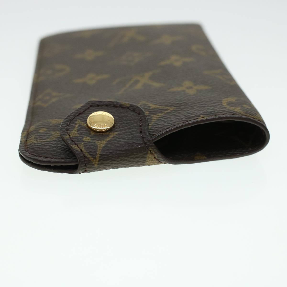 LOUIS VUITTON Monogram Etui Lunettes MM Glasses Case M66544 LV Auth 41662