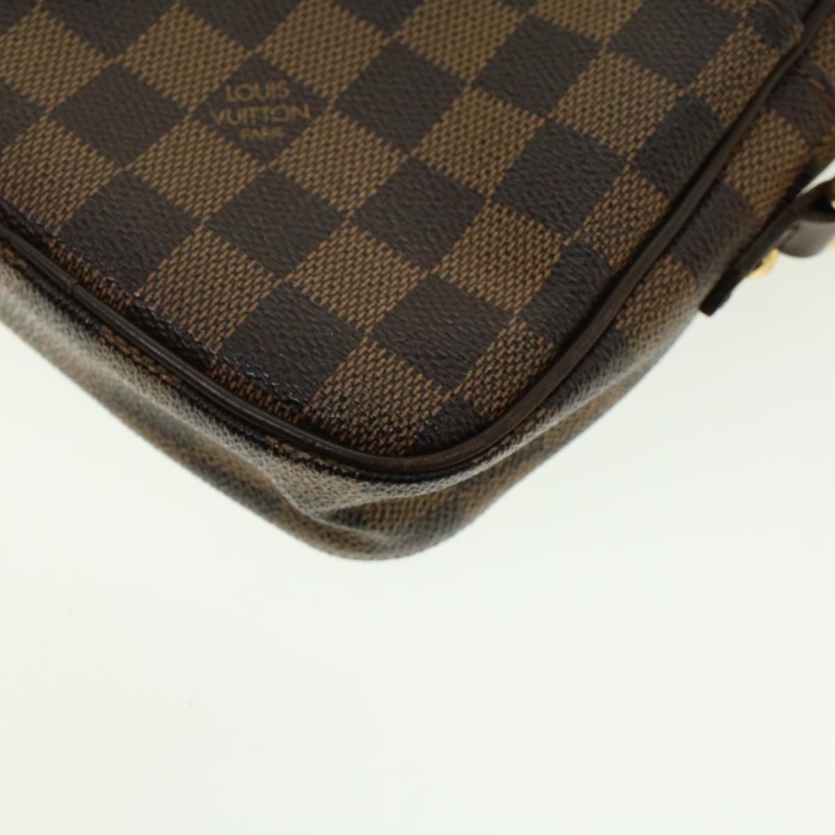 LOUIS VUITTON Damier Ebene Rift Shoulder Bag N60009 LV Auth 41682