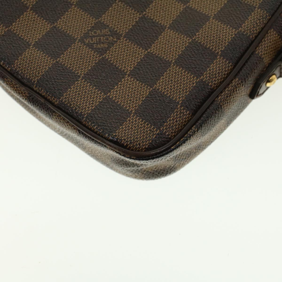 LOUIS VUITTON Damier Ebene Rift Shoulder Bag N60009 LV Auth 41682