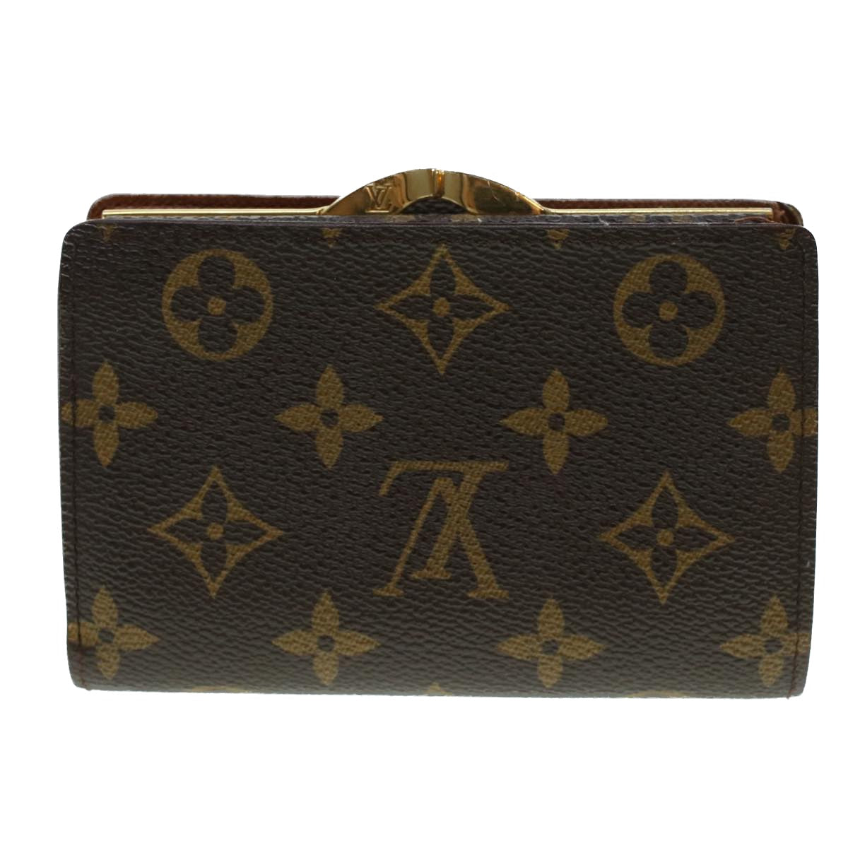 LOUIS VUITTON Monogram Porte Monnaie Billets Viennois Wallet M61663 Auth 41694 - 0