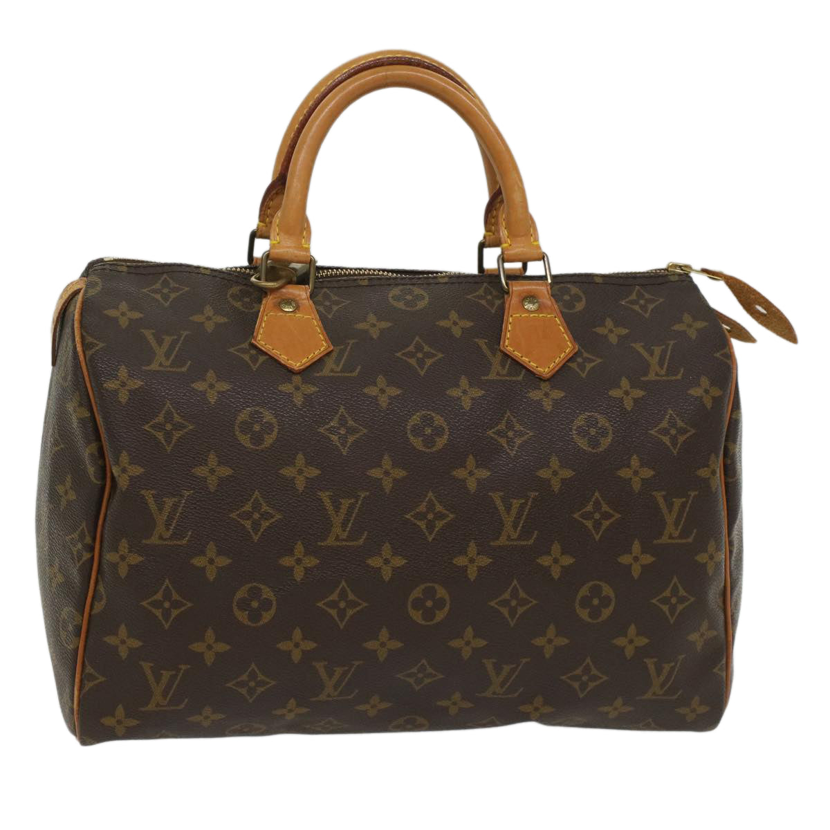 LOUIS VUITTON Monogram Speedy 30 Hand Bag M41526 LV Auth 41699