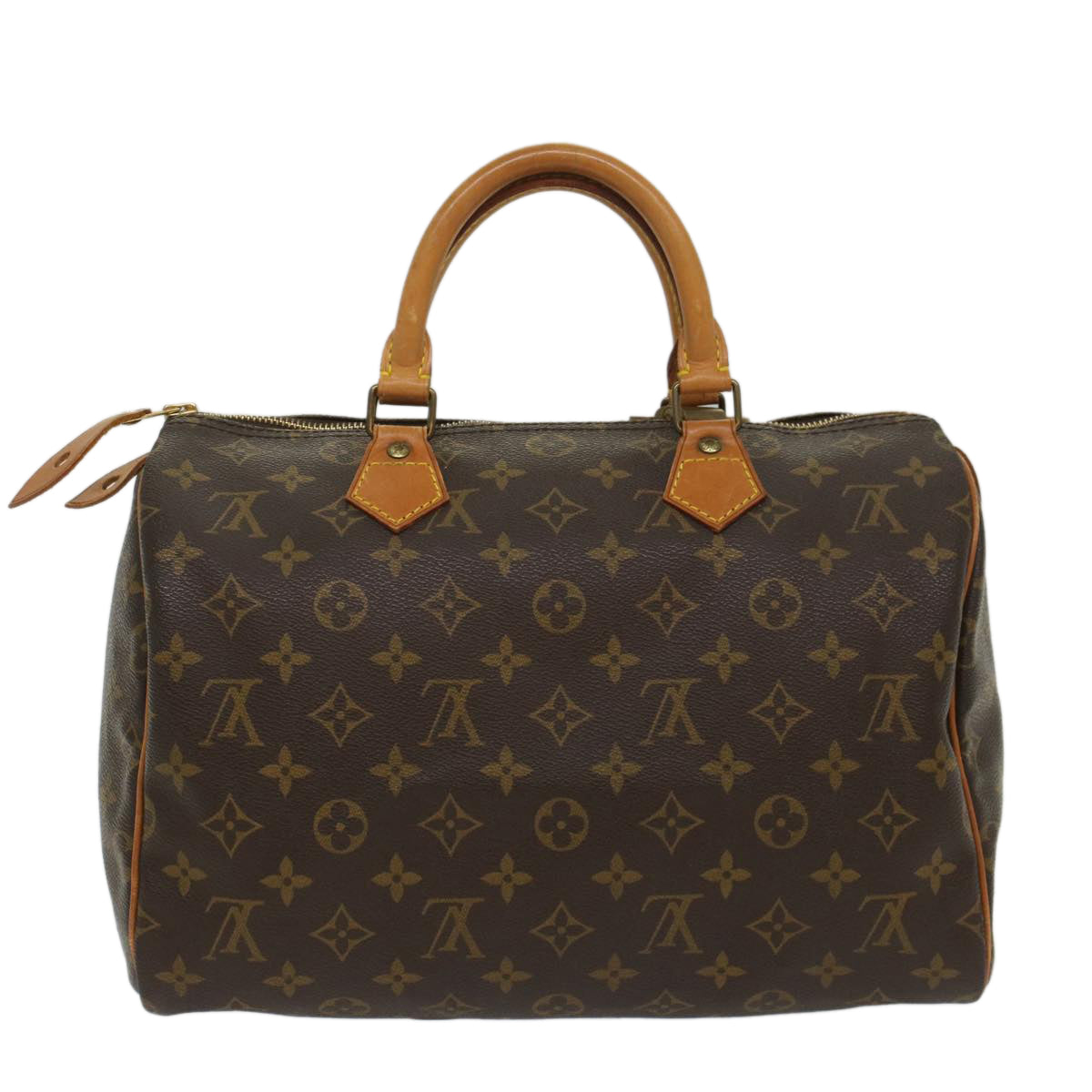 LOUIS VUITTON Monogram Speedy 30 Hand Bag M41526 LV Auth 41699