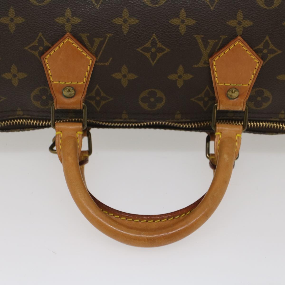 LOUIS VUITTON Monogram Speedy 30 Hand Bag M41526 LV Auth 41699