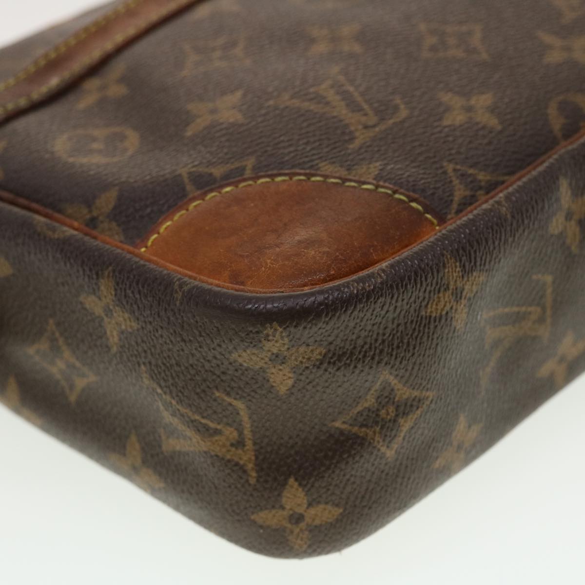 LOUIS VUITTON Monogram Compiegne 28 Clutch Bag M51845 LV Auth 41722