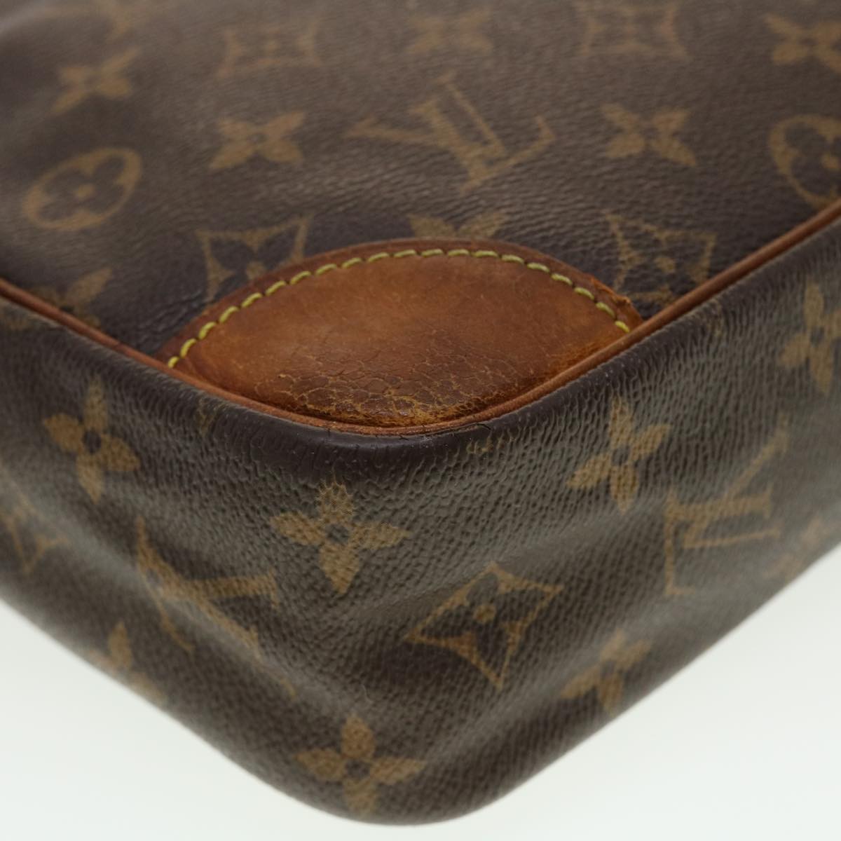 LOUIS VUITTON Monogram Compiegne 28 Clutch Bag M51845 LV Auth 41722