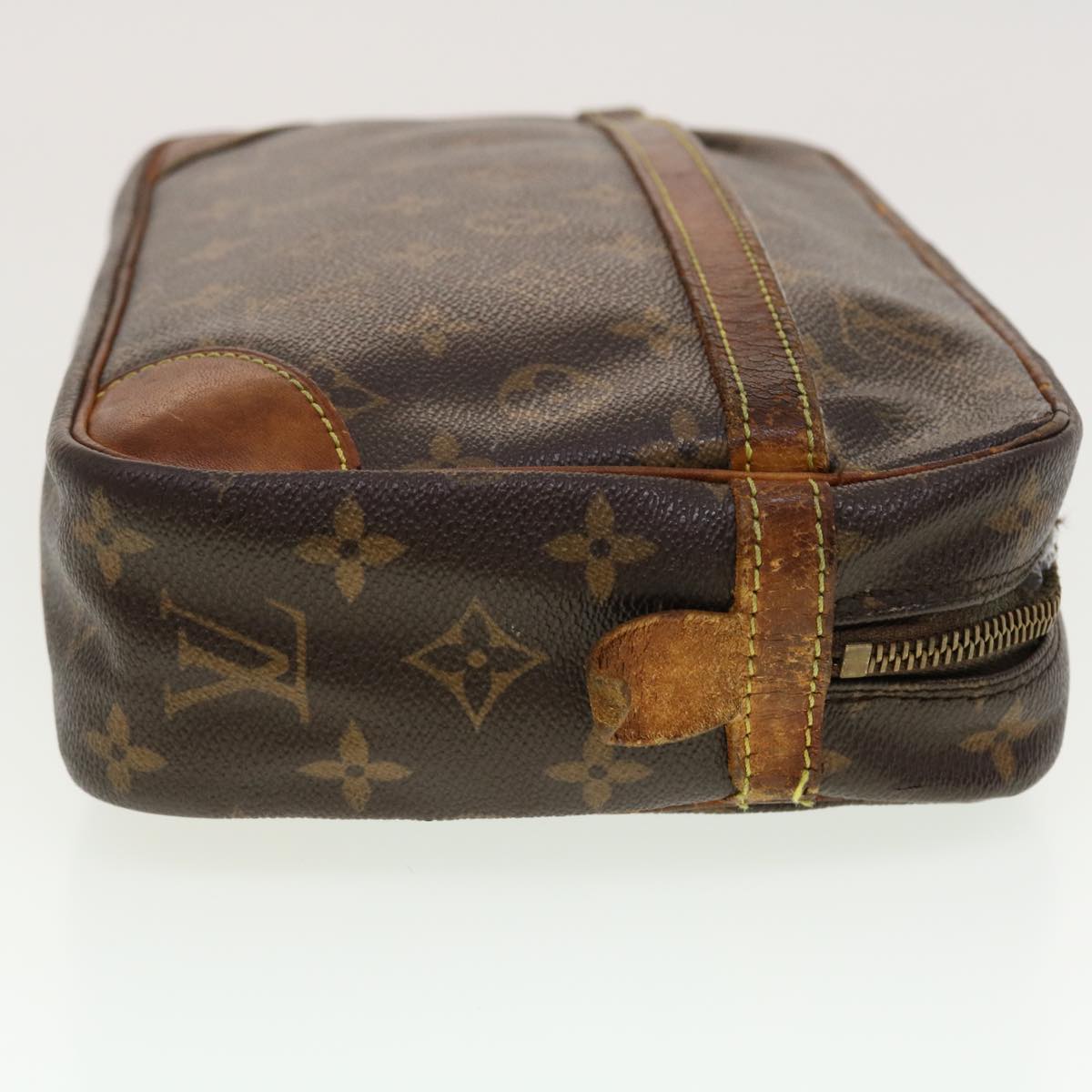 LOUIS VUITTON Monogram Compiegne 28 Clutch Bag M51845 LV Auth 41722