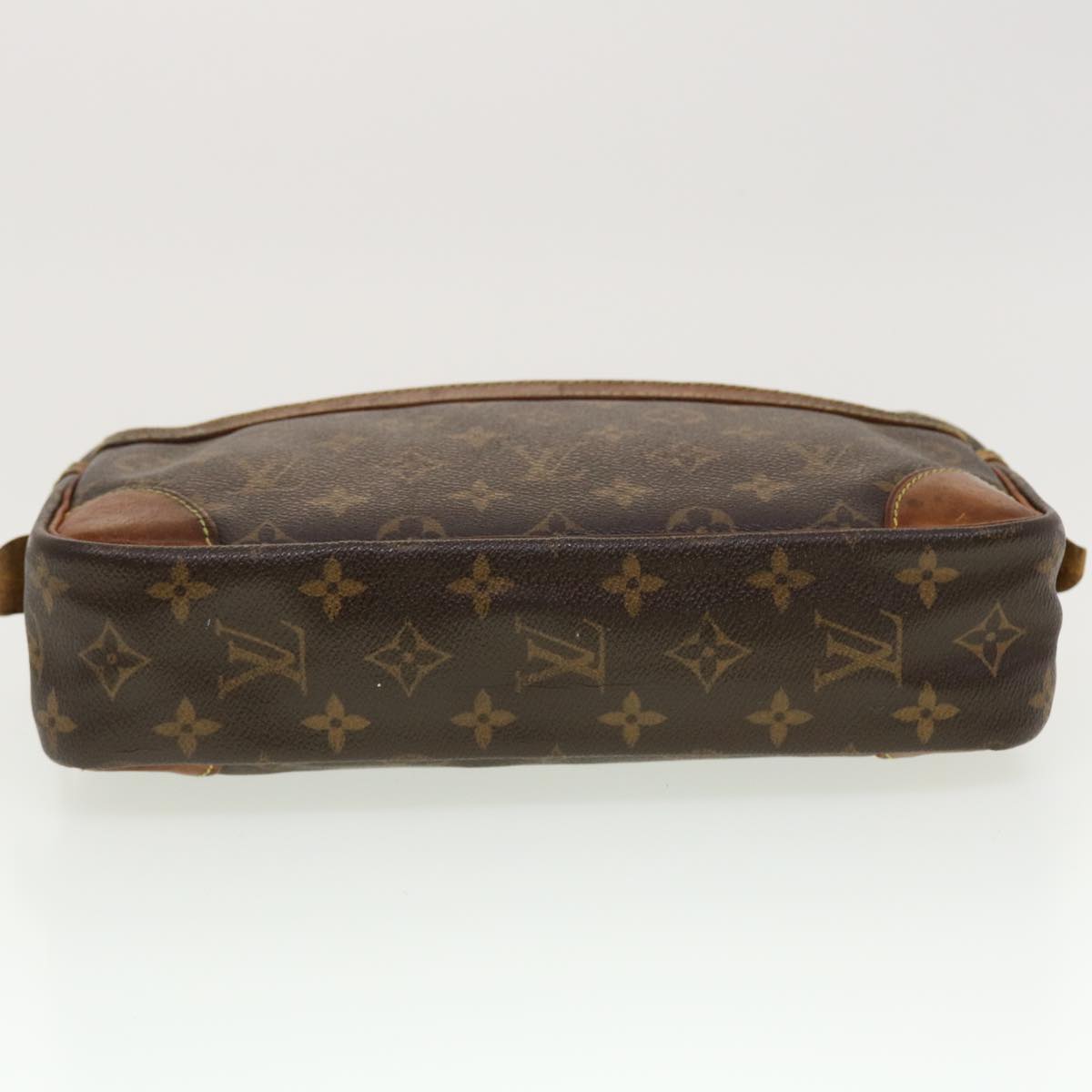 LOUIS VUITTON Monogram Compiegne 28 Clutch Bag M51845 LV Auth 41722