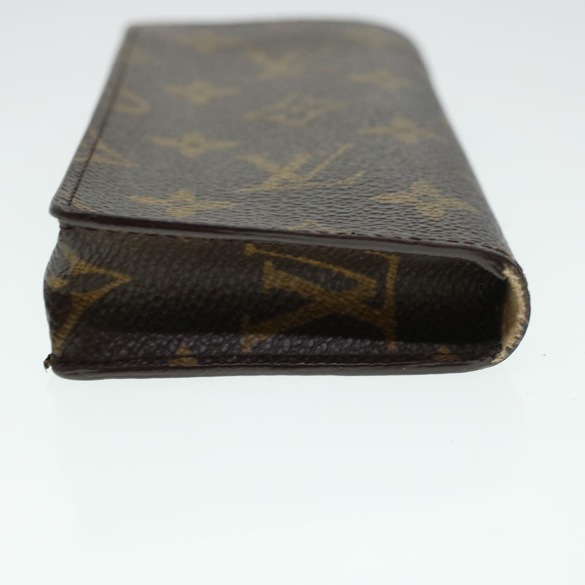 LOUIS VUITTON Monogram Etui Lunette Simple Glasses Case M62962 LV Auth 41732