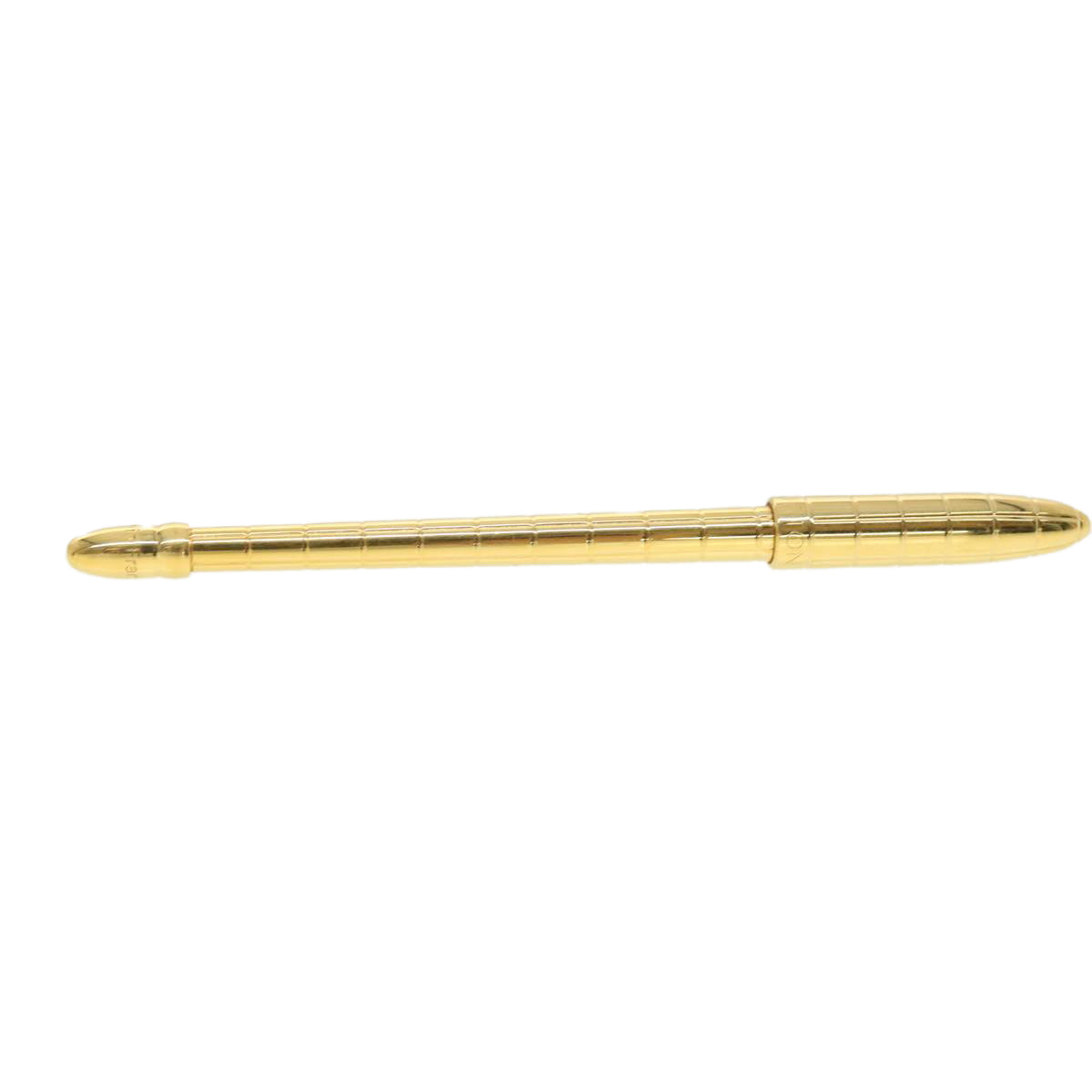 LOUIS VUITTON Pen Metal Gold Tone LV Auth 41737