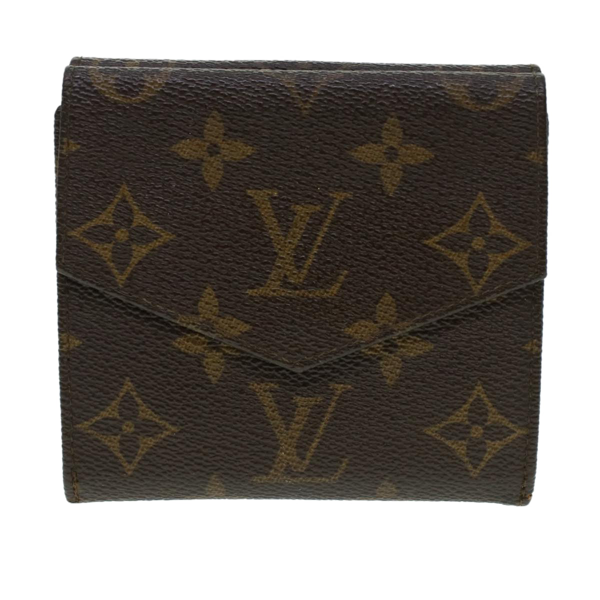 LOUIS VUITTON Monogram Porte Monnaie Bie Wallet E1398S LV Auth 41740 - 0