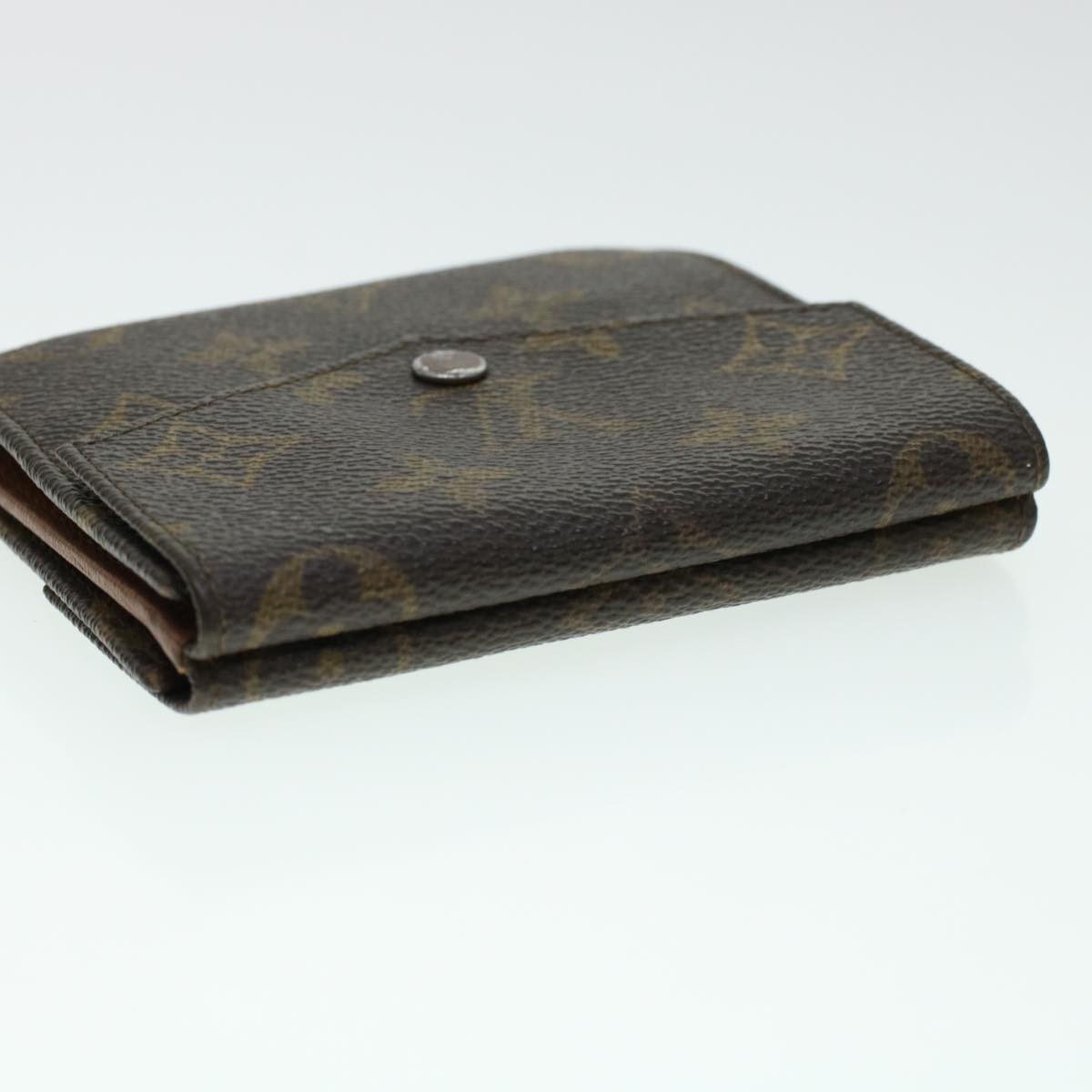 LOUIS VUITTON Monogram Porte Monnaie Bie Wallet E1398S LV Auth 41740