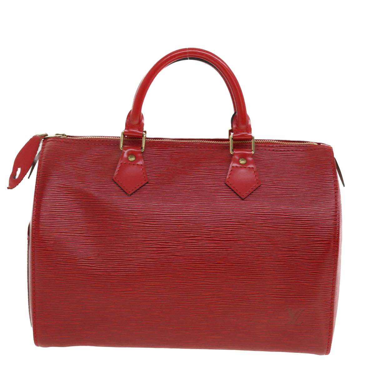 LOUIS VUITTON Epi Speedy 30 Hand Bag Red M43007 LV Auth 41752 - 0