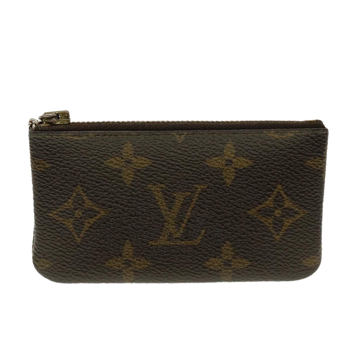 LOUIS VUITTON Monogram Pochette Cles Coin Purse M62650 LV Auth 41765