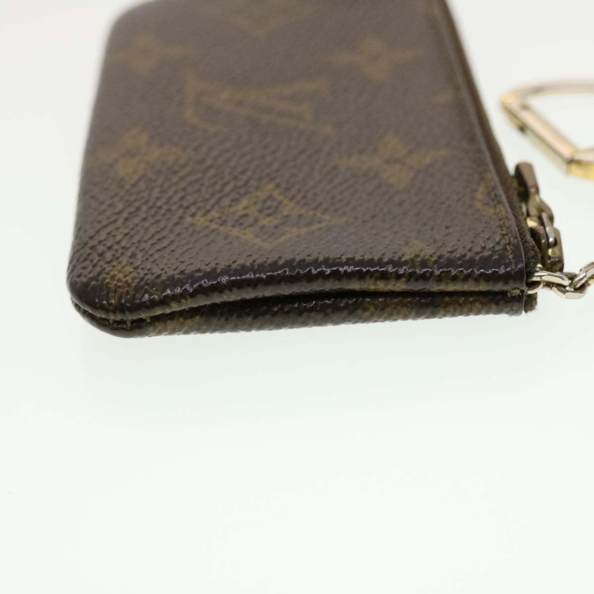 LOUIS VUITTON Monogram Pochette Cles Coin Purse M62650 LV Auth 41765