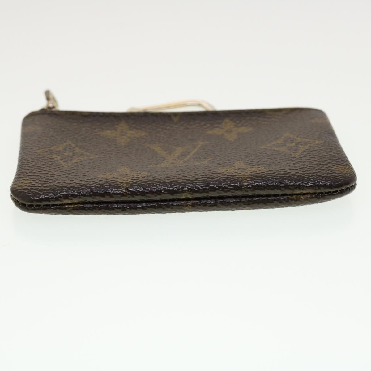 LOUIS VUITTON Monogram Pochette Cles Coin Purse M62650 LV Auth 41765