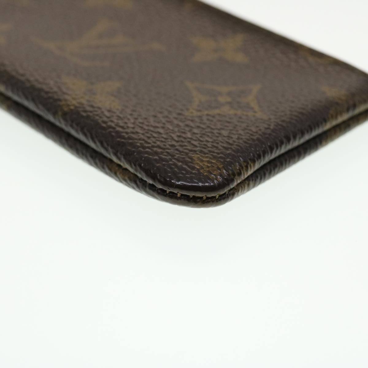 LOUIS VUITTON Monogram Pochette Cles Coin Purse M62650 LV Auth 41765