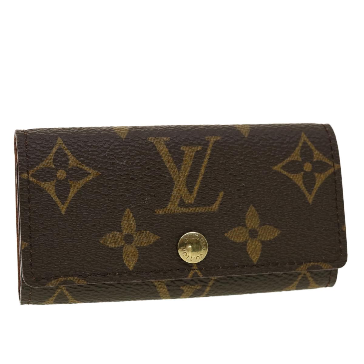 LOUIS VUITTON Monogram Multicles 4 Key Case M69517 LV Auth 41776